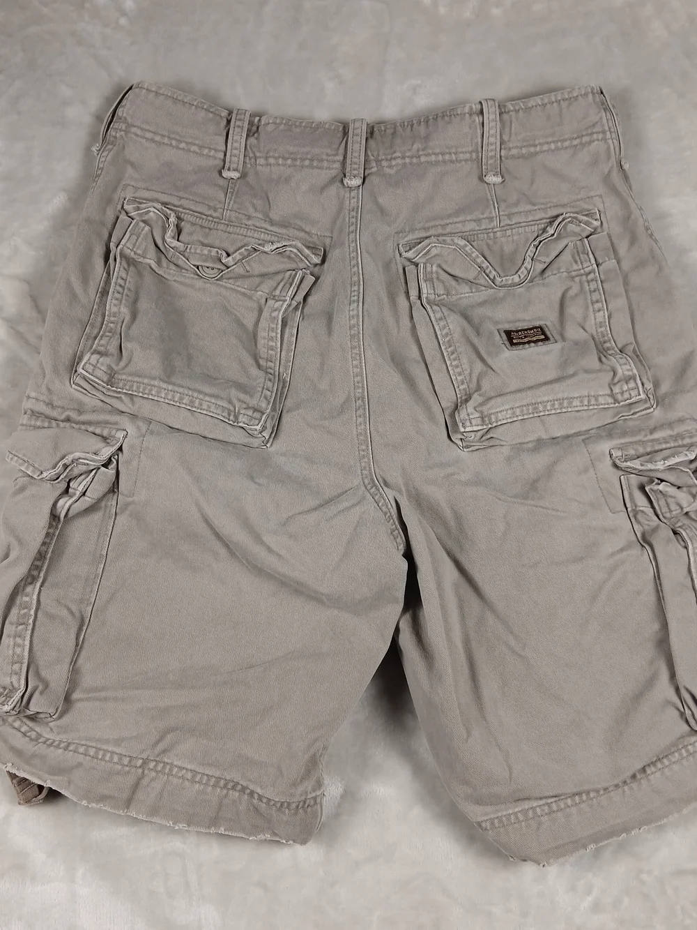 Y2K Abercrombie & Fitch Vintage Fatigues Cargo Shorts 30 Men's Distressed VTG